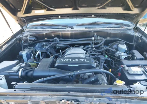 2002 Toyota Sequoia Limited z USA, uszkodzony, nr VIN 5TDBT48A52S060263